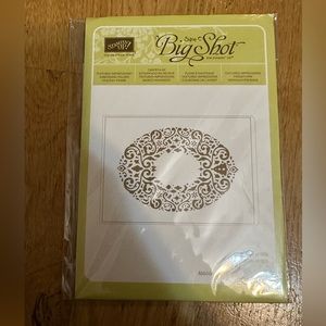 Set of 6 Stampin Up Sizzix Embossing Folders